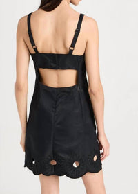 Tibi - Daisy Embroidered Short Dress