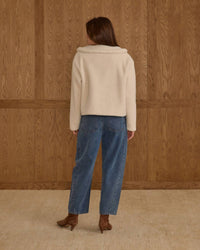 Rylee + Cru - Shearling Collared Coat
