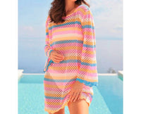 Shiraleah Miami Striped Coverup in multi - women's swimwear