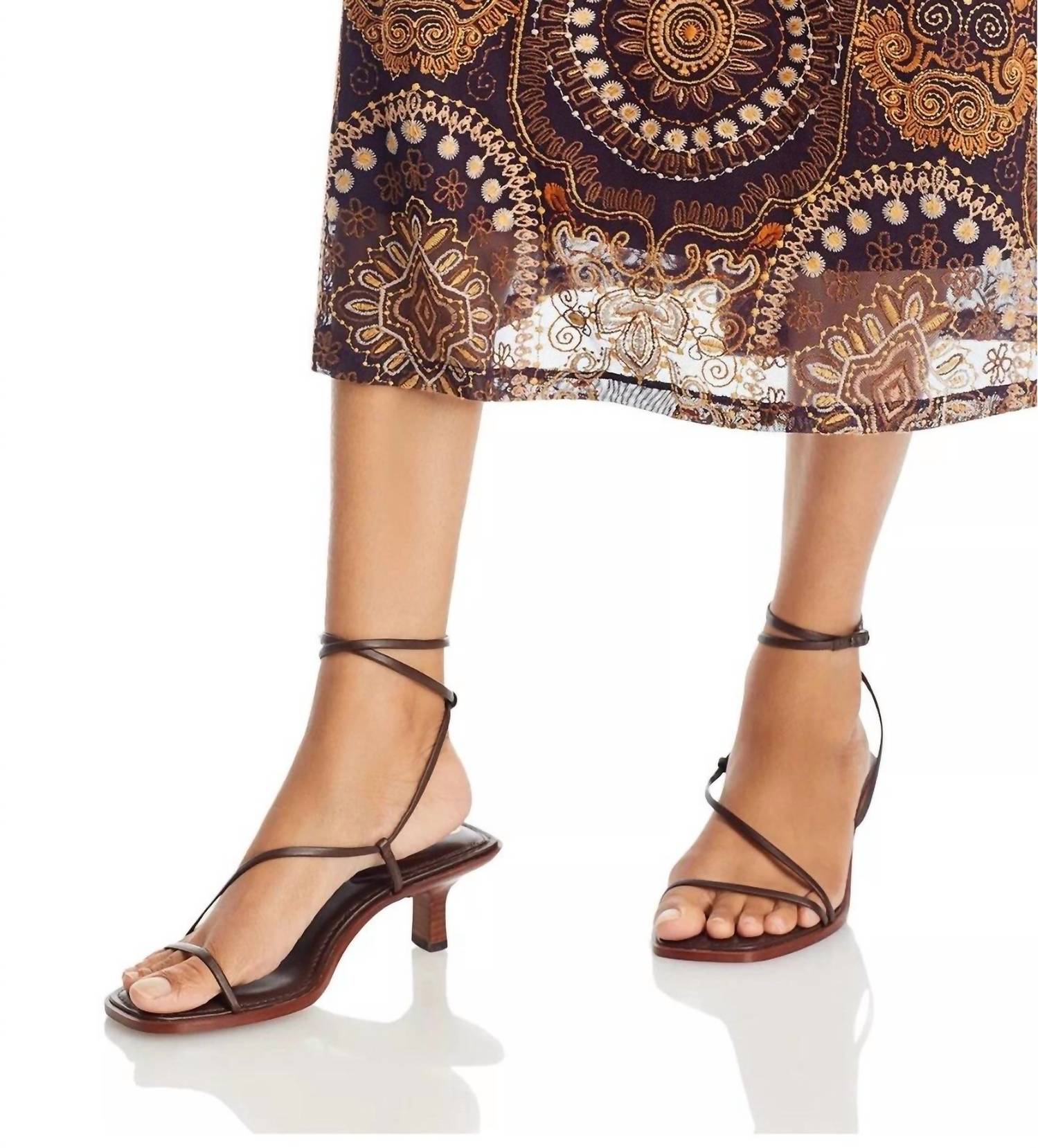 Johnny Was Loving Is Easy Mesh Midi Dress in multi - women's dress - alternate view