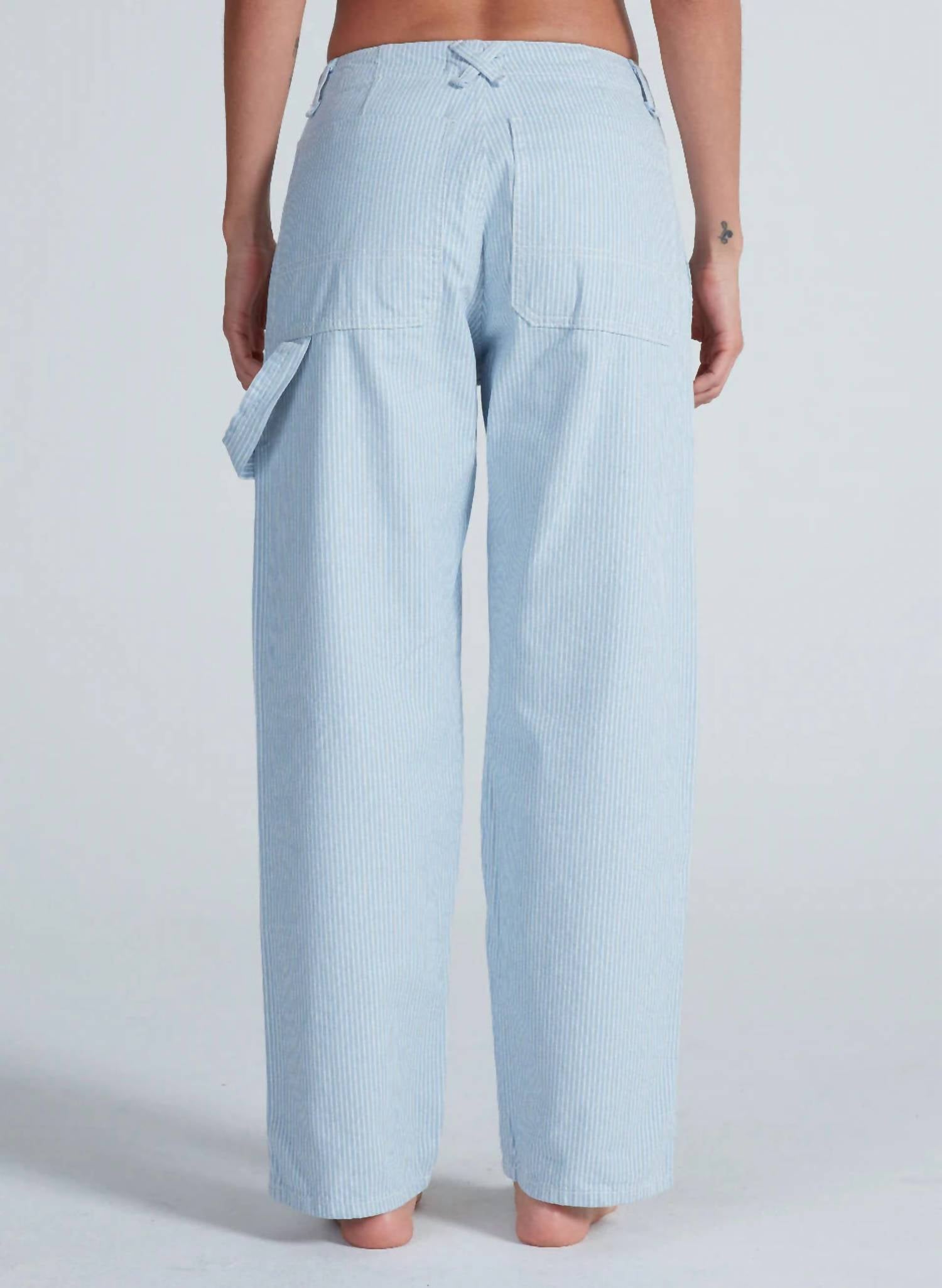 Askk Ny - Stripe Carpenter Pant