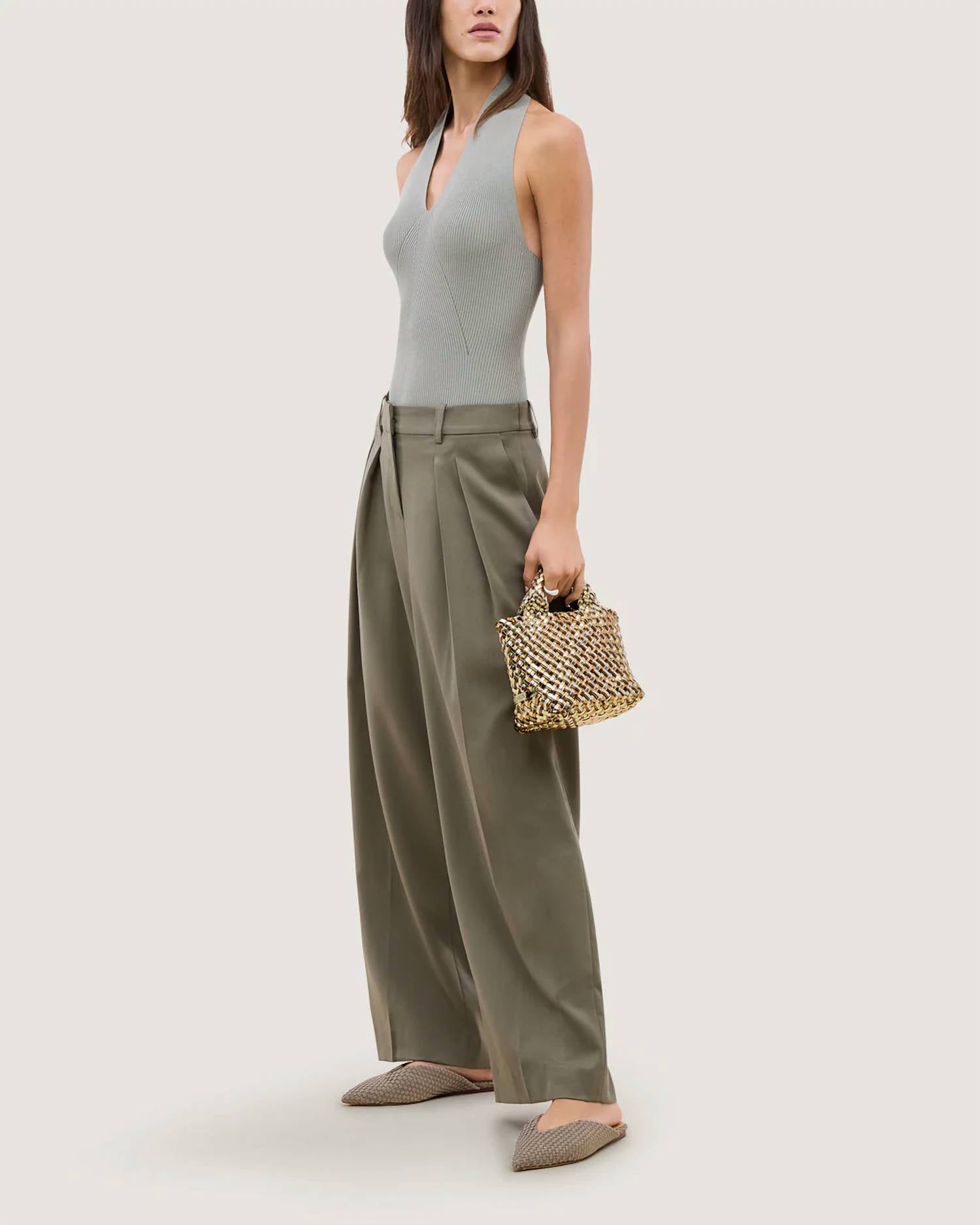 Naghedi - St. Barth's Petit Tote Metallic Bag