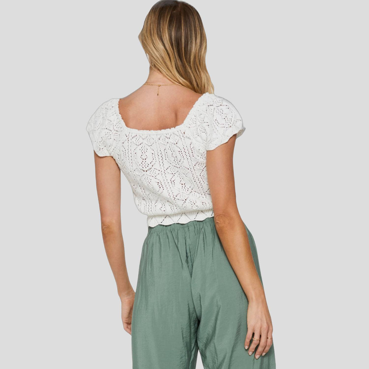 Another Love - American Honey Cropped Top