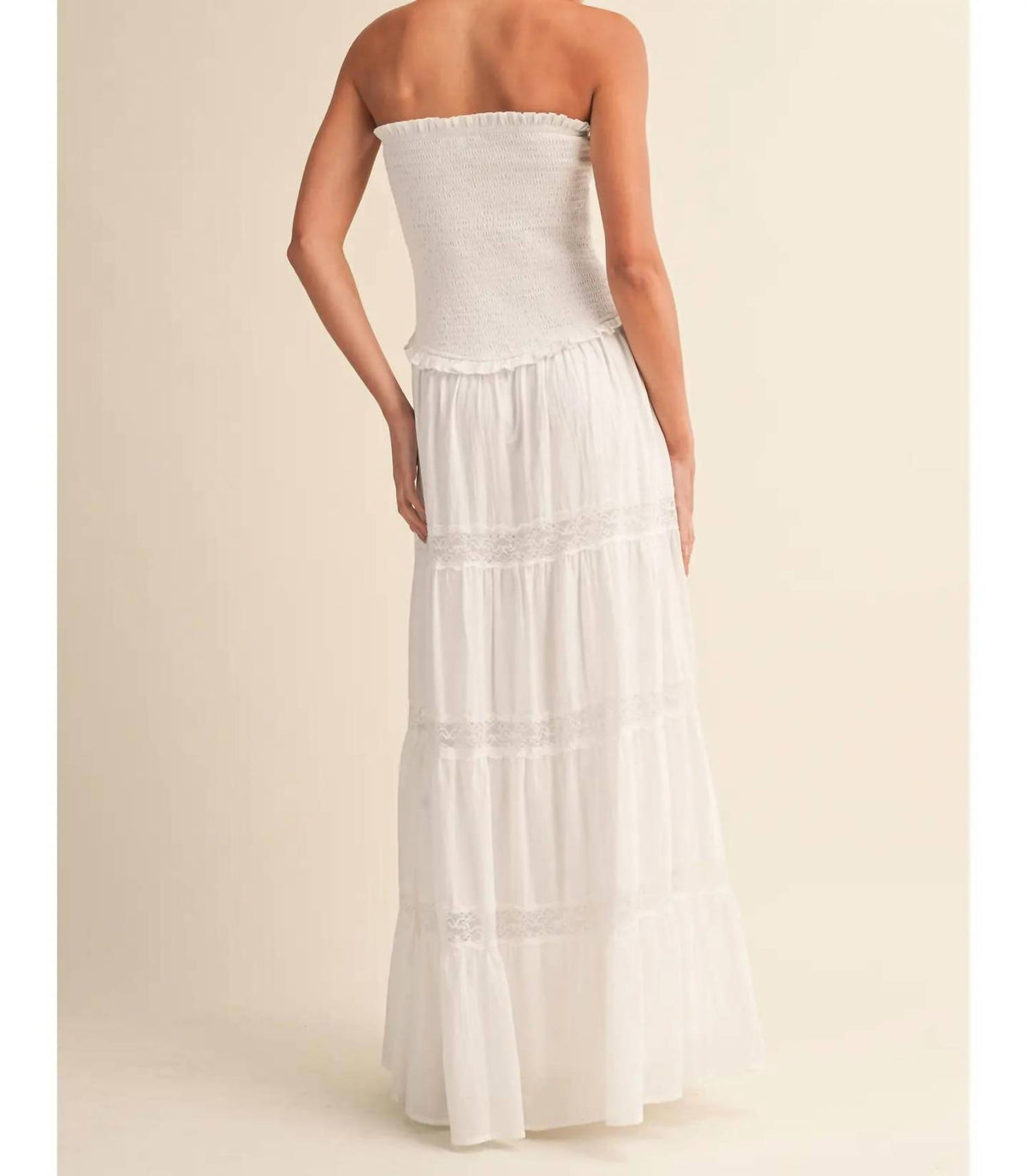 Klesis - Wylie Maxi Dress With Lace Details