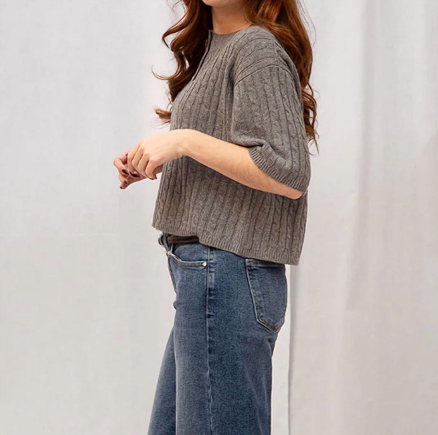 Mod Ref - Poppy Cardigan Top