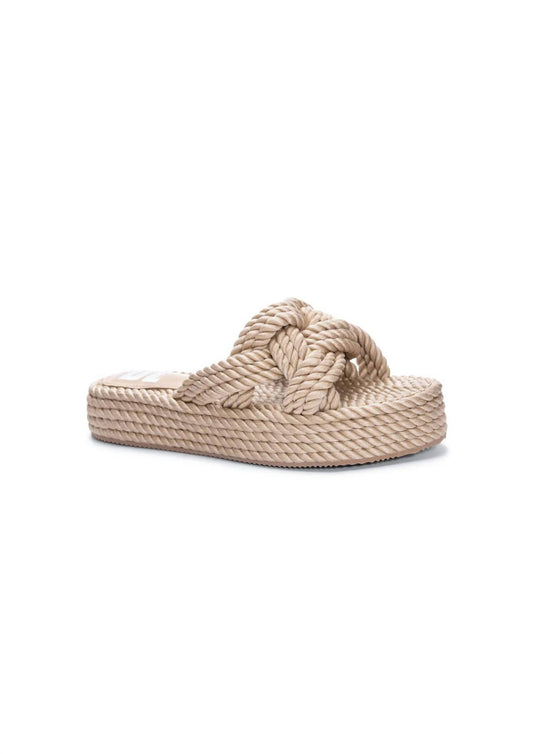 Dirty Laundry - Women's Rope Platform Summer Sandal