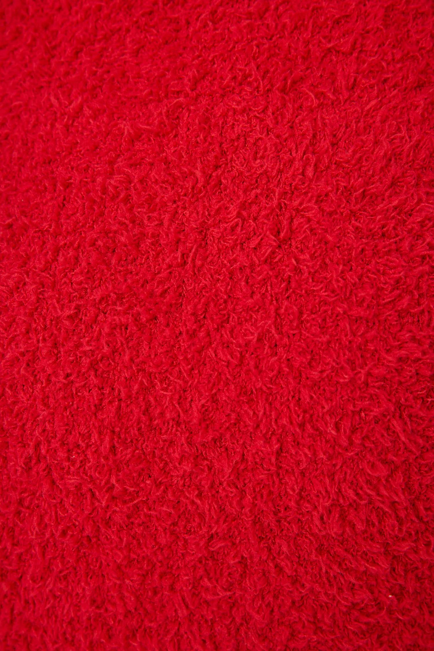 PJ Salvage Bundle up Robe in samba red - women's intimate - detail view