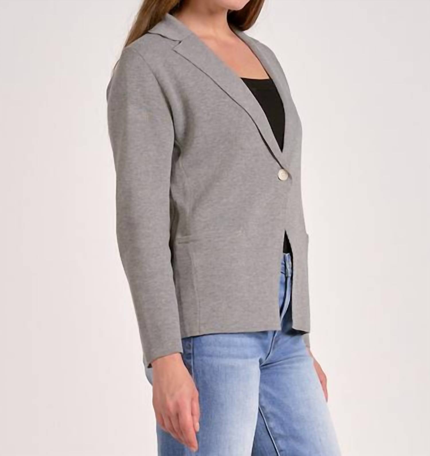 Elan - Jackie Sweater Blazer