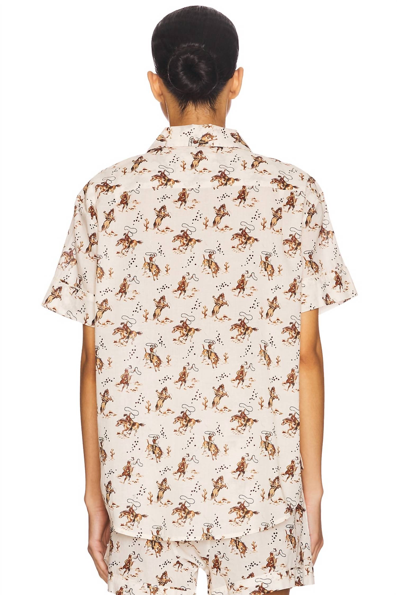 The Great. - Pajama Shirt Cowboy Top