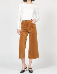DEAR JOHN DENIM Audrey Wide Leg Pant in cashew - women's pants - view 4