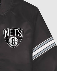 Starter - Men's Brooklyn Nets Varsity Jacket