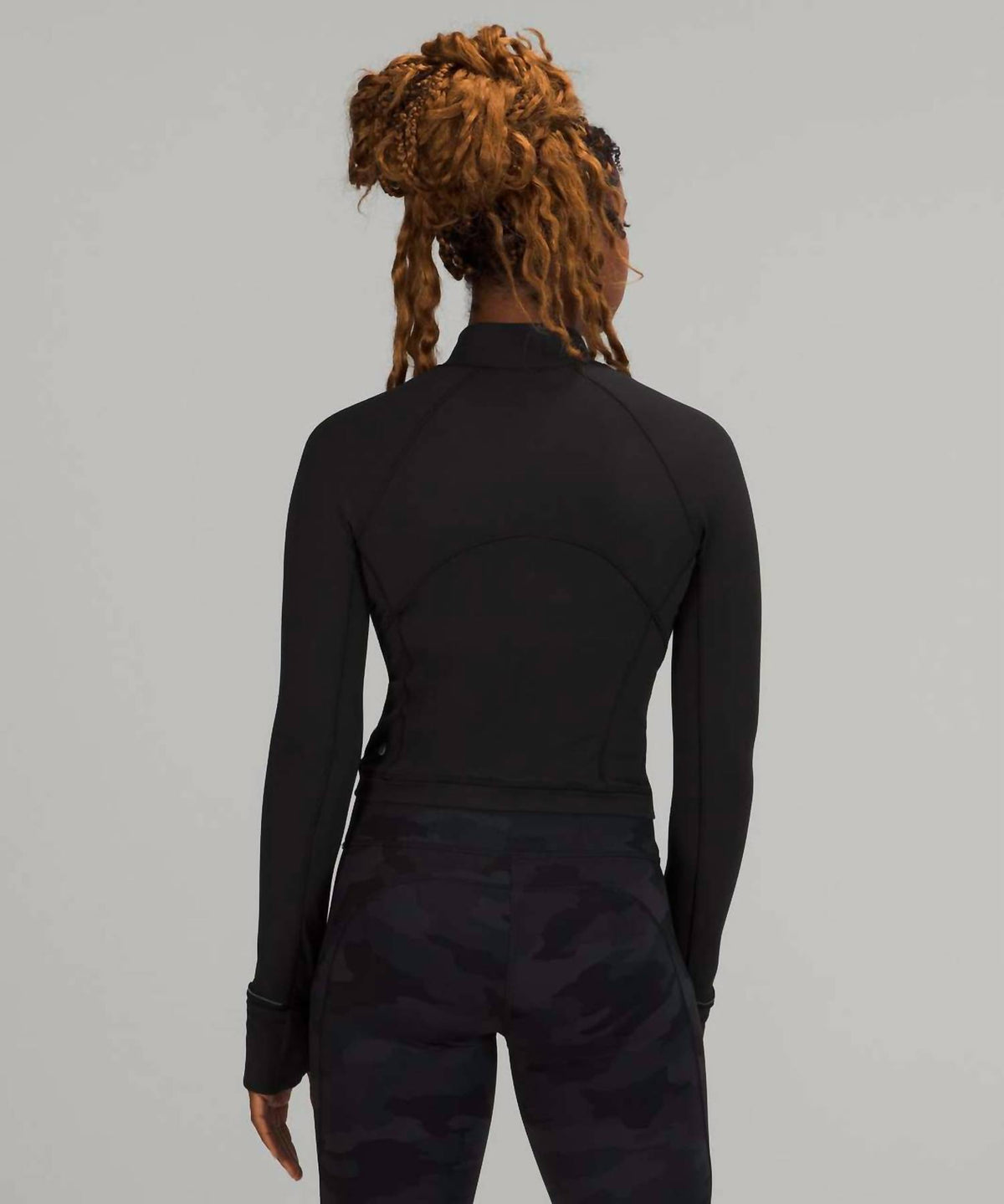 Lululemon - Rulu Run Cropped Half Zip Sweatshirt