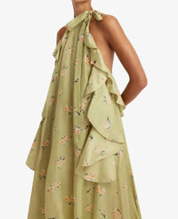 Leo Lin - Anne Ruffled Maxi Dress