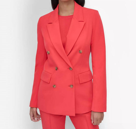Dkny - Double-breasted Peak-lapel Blazer