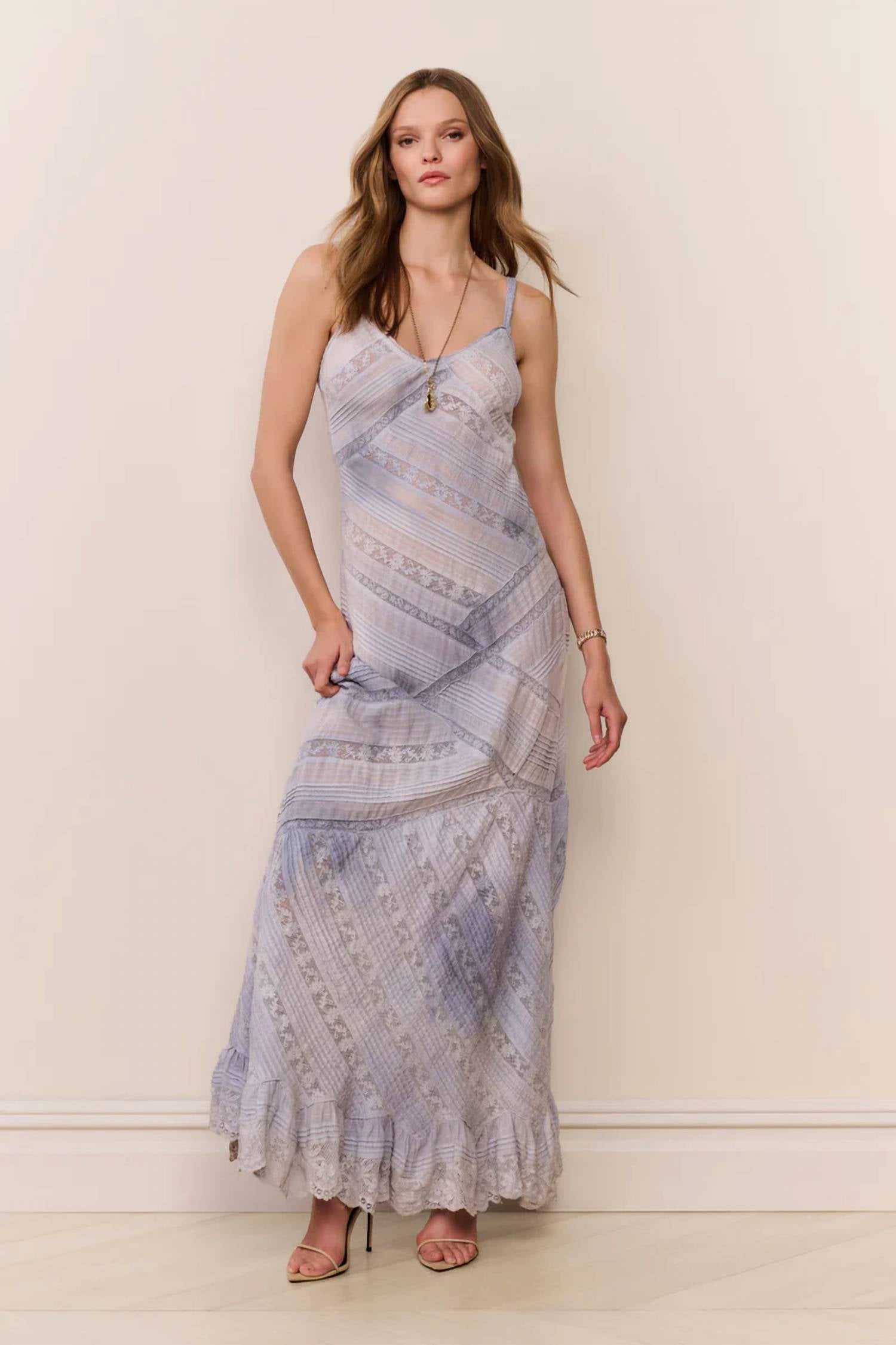Loveshackfancy - Eirene Hand-dyed Cotton Maxi Dress