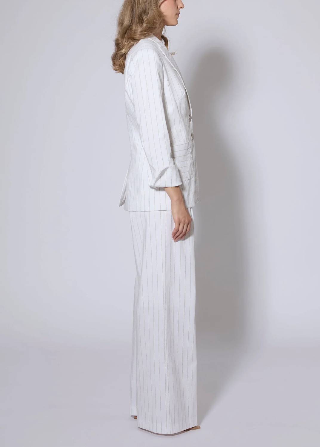 Hilton Hollis - Boucle Stripe Cotton Jacket