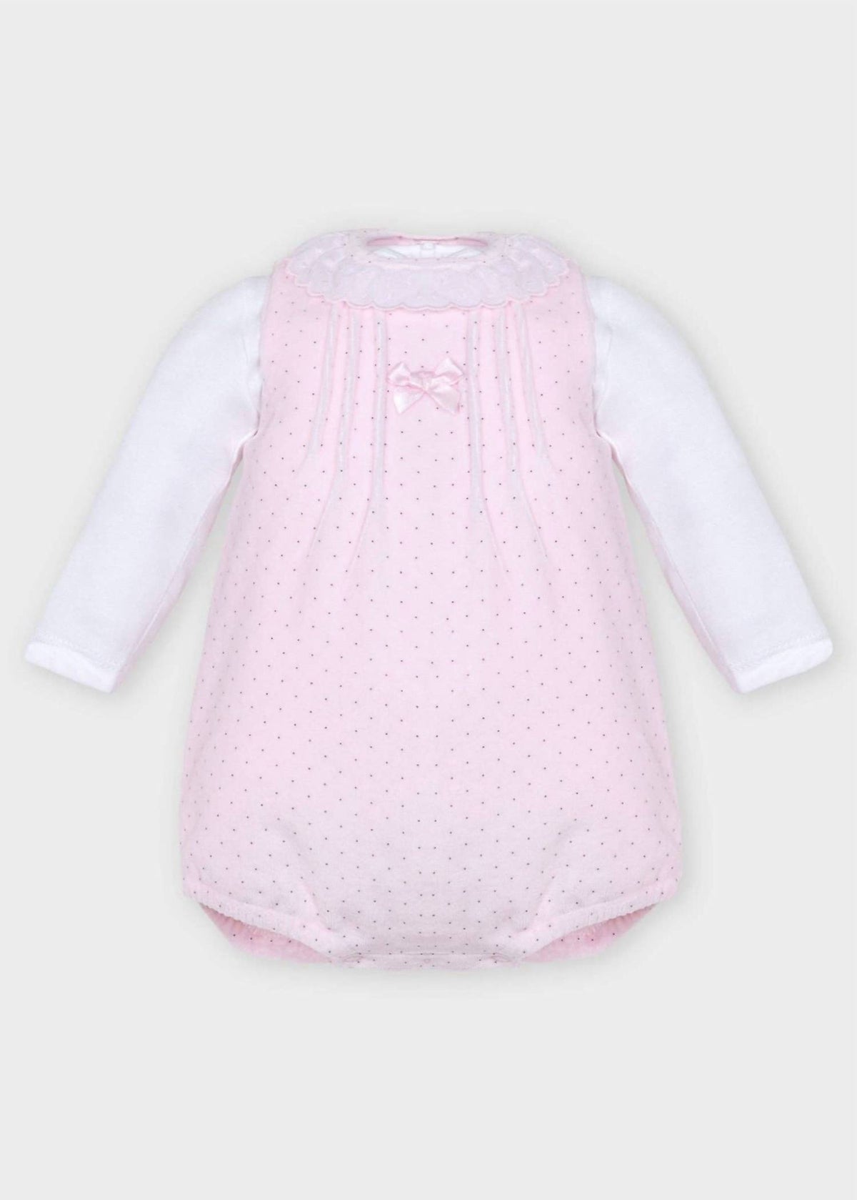 Minhon - Girls' Star Printed Corduroy Set