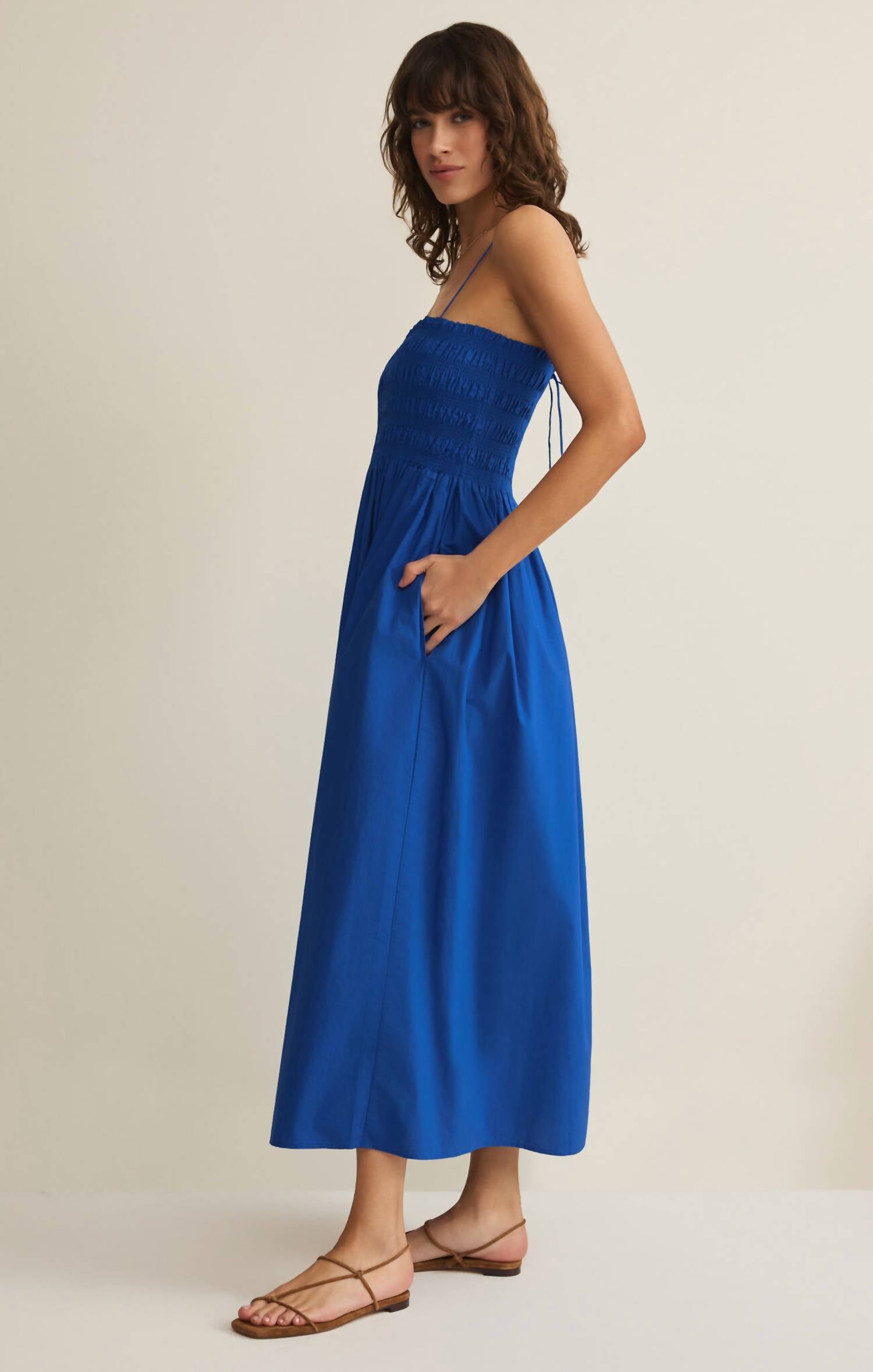 Z Supply - Cornelia Poplin Midi Dress