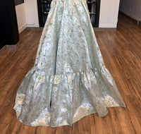 Sherri Hill - Women's Off The Shoulder Brocade Dress