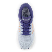 New Balance Women's Fresh Foam X 860 V14 Running Shoes in blue 1 - women's shoe - detail view