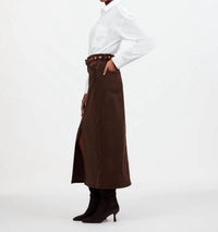 Madewell - Corduroy Midi Skirt