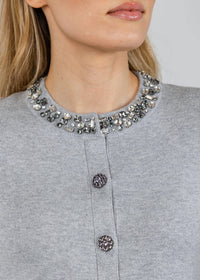 J. Society - Bella Jewel Neck Cardigan