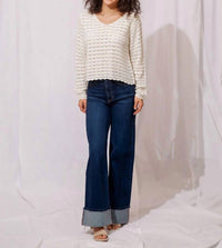 Jbd. - Cuffed Palazzo Jean
