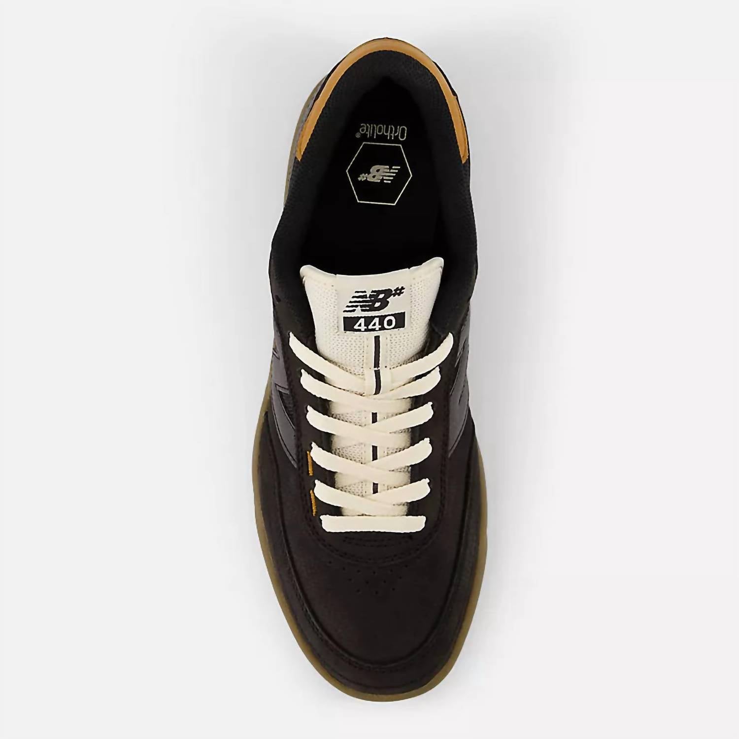 New Balance Men's Numeric 440 V2 Shoes in black - men's sneaker - view 4