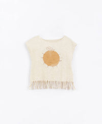 Play Up - Girls' Fringed Ray Of Sunshine Jersey Tee