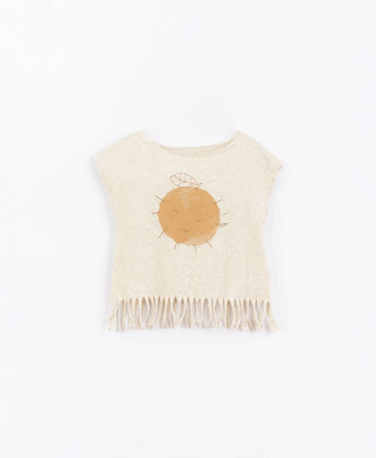 Play Up - Girls' Fringed Ray Of Sunshine Jersey Tee