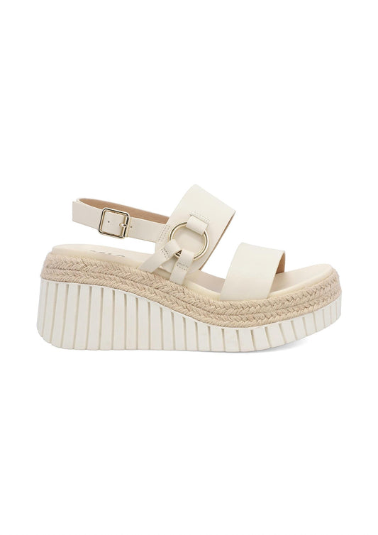 Mia Shoes - Women's Yuna Rubber Sole Wedge Sandals