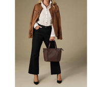 COCO + CARMEN Nadina Button Front Blouse in white - women's blouse - alternate view