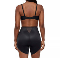 Miraclesuit Show Stopper Slanted Hem Shaping Short in black - women's intimate - alternate view