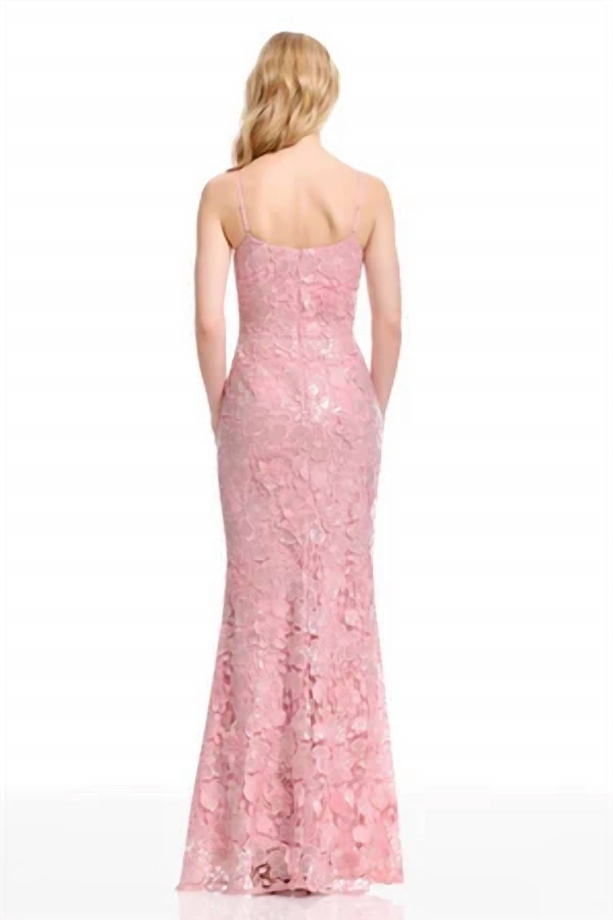 Dress The Population - Giovanna Sleeveless Scoop-neck Mermaid Gown