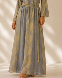 Mystery Resort - Helios Wave Maxi Dress