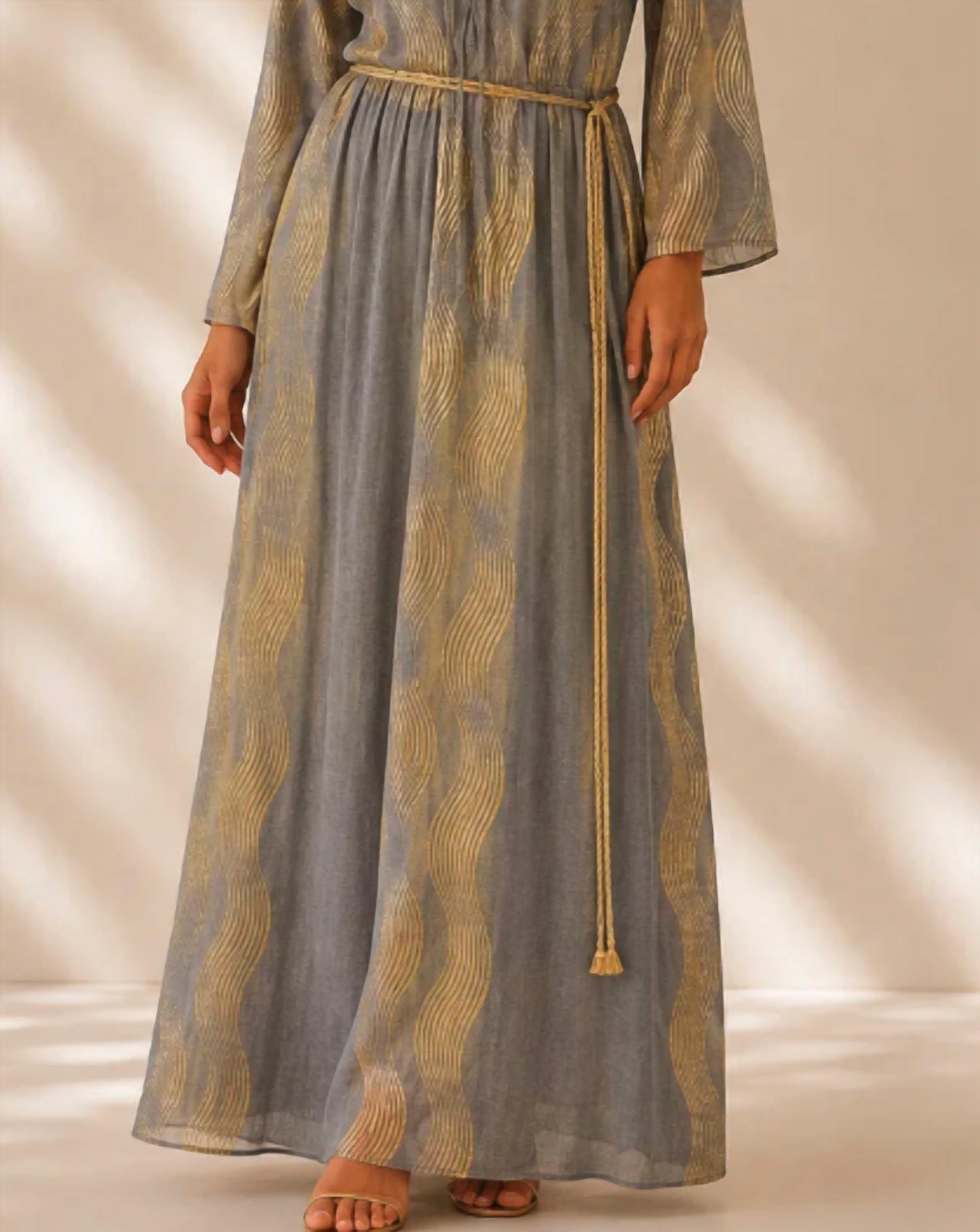 Mystery Resort - Helios Wave Maxi Dress
