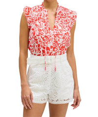 Allison New York - Ainsley Embroidered Shorts