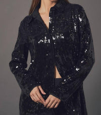 Endless Rose - Sequins Dress Shirt