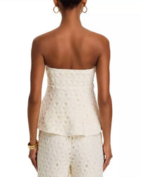 Line And Dot - Bowen Strapless Top