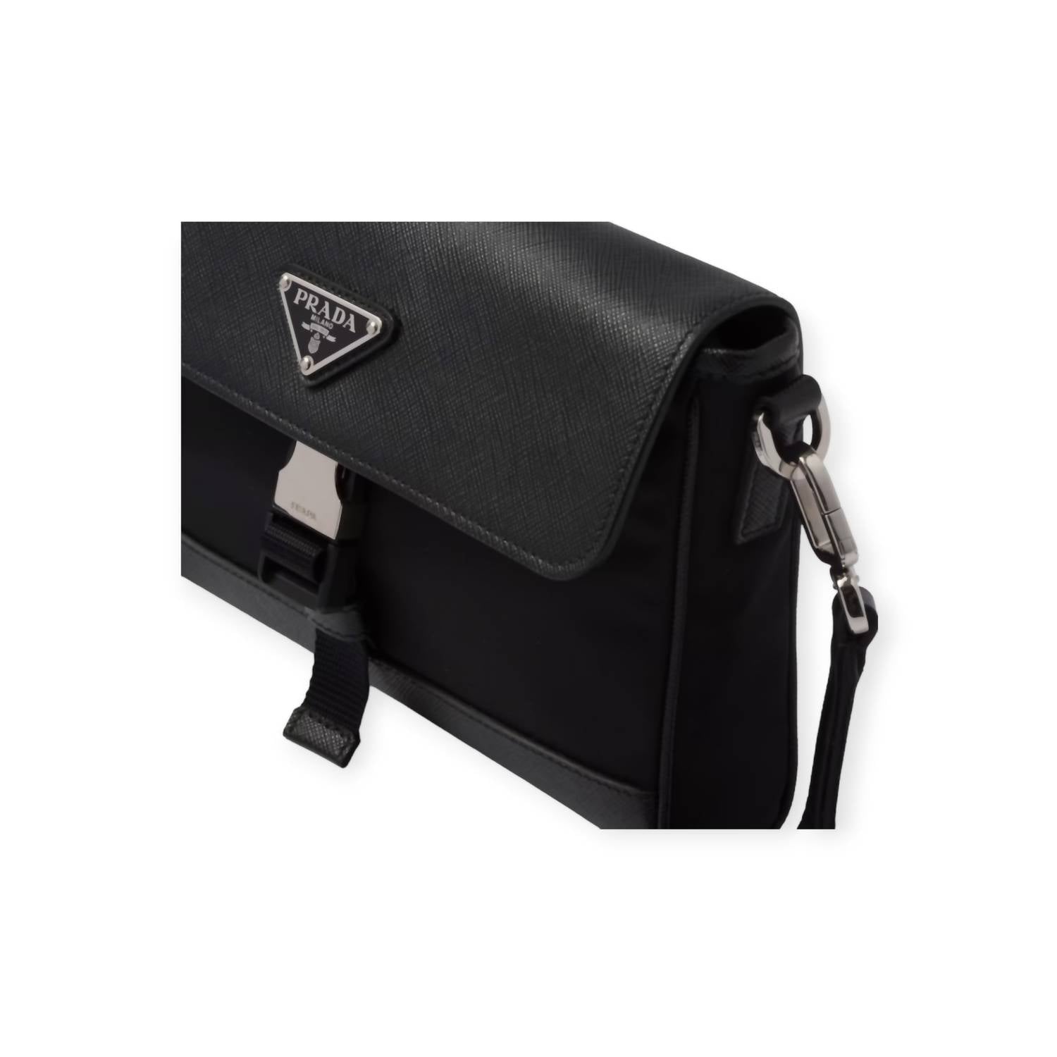Prada - Women's Re-nylon And Saffiano Shoulder Bag