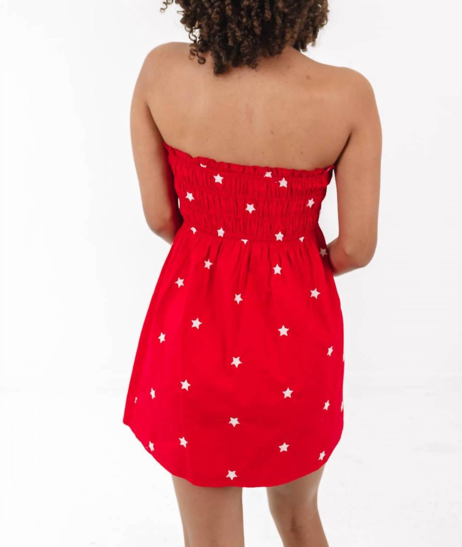 Le Lis - Sweet Liberty Strapless Mini Dress