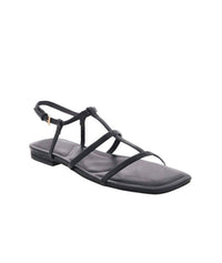 BiLLiNi Women's Acacia Ankle Strap Sandal in black - women's sandal - detail view