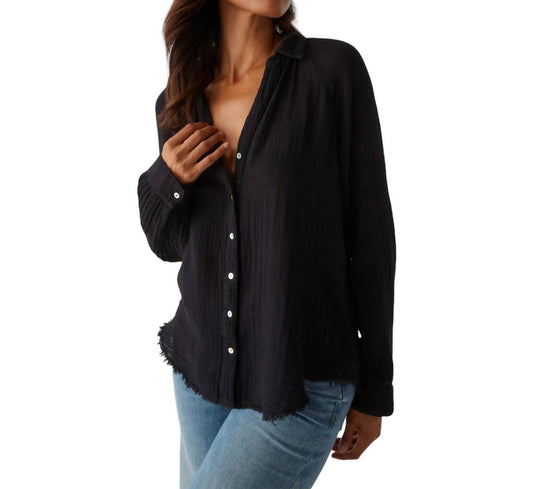 Michael Stars - TONI DOUBLE GAUZE BUTTON DOWN SHIRT