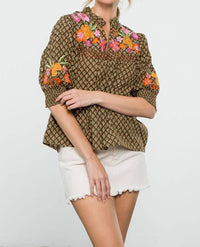 Thml - Pretty Please Embroidered Top