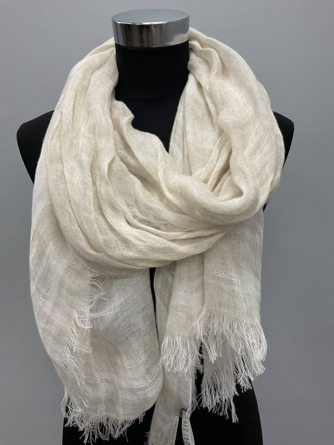 Hubert Gasser - LINENE/LUREX SCARF