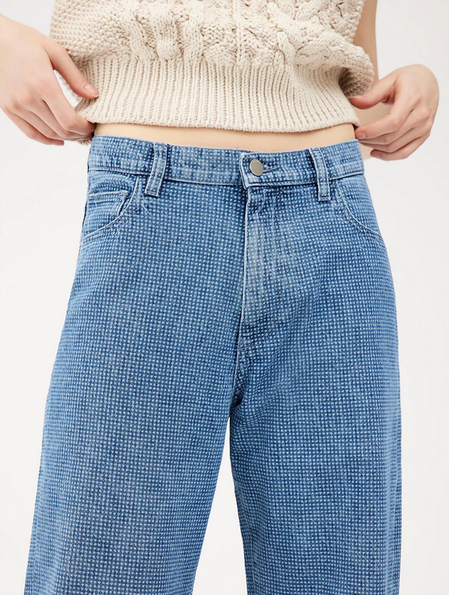 DL1961 - Women's Zoie Wide Leg Jeans in mid laser - women's jeans - view 5
