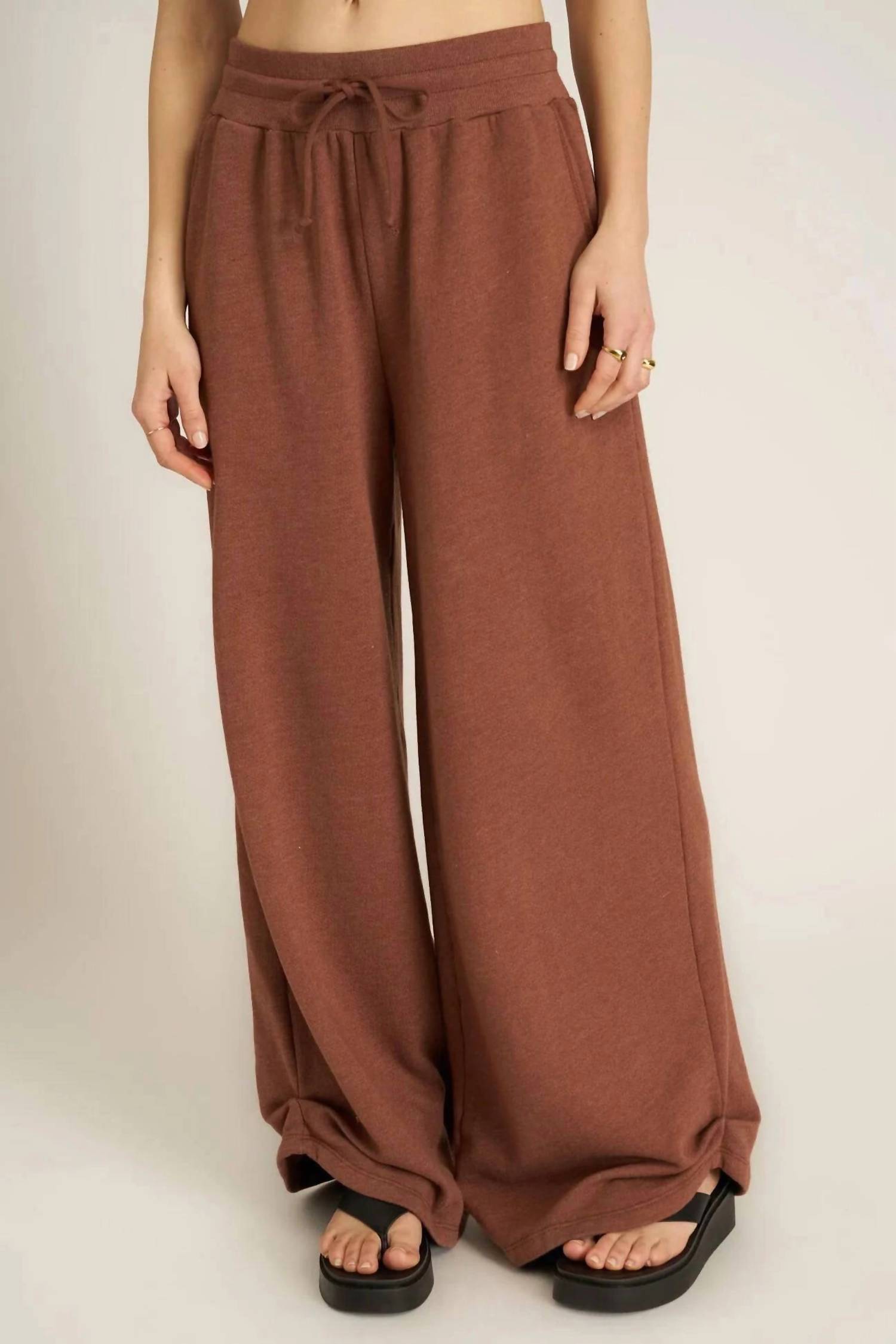 Project Social T - Nigel Pleated Wide Leg Pants