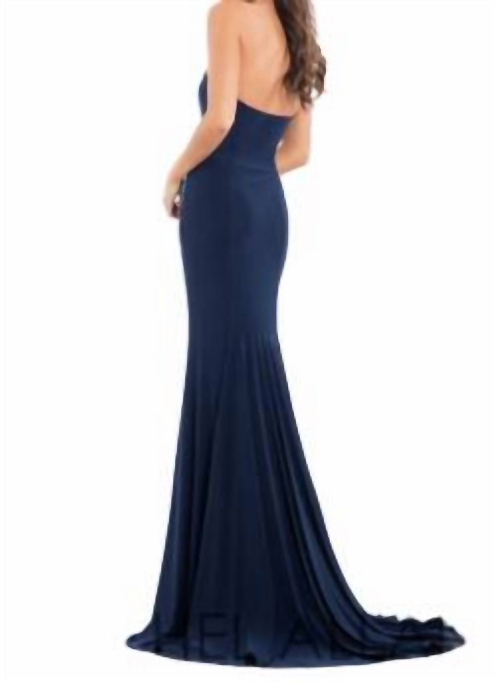 Rachel Allan - Strapless Beaded Gown
