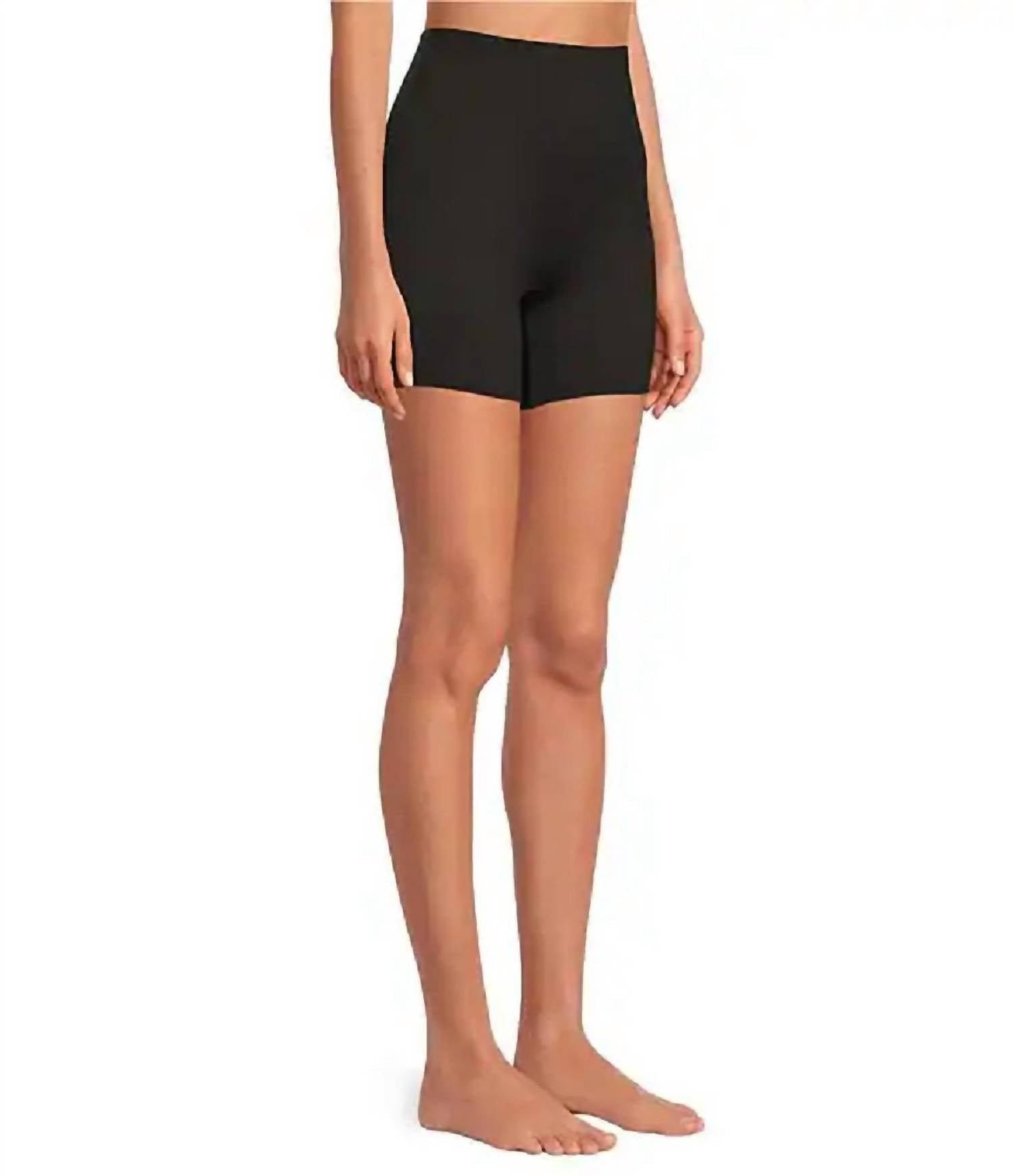 TC Fine Intimates Sleek Essentials Waistline Bike Short in black - women's shorts