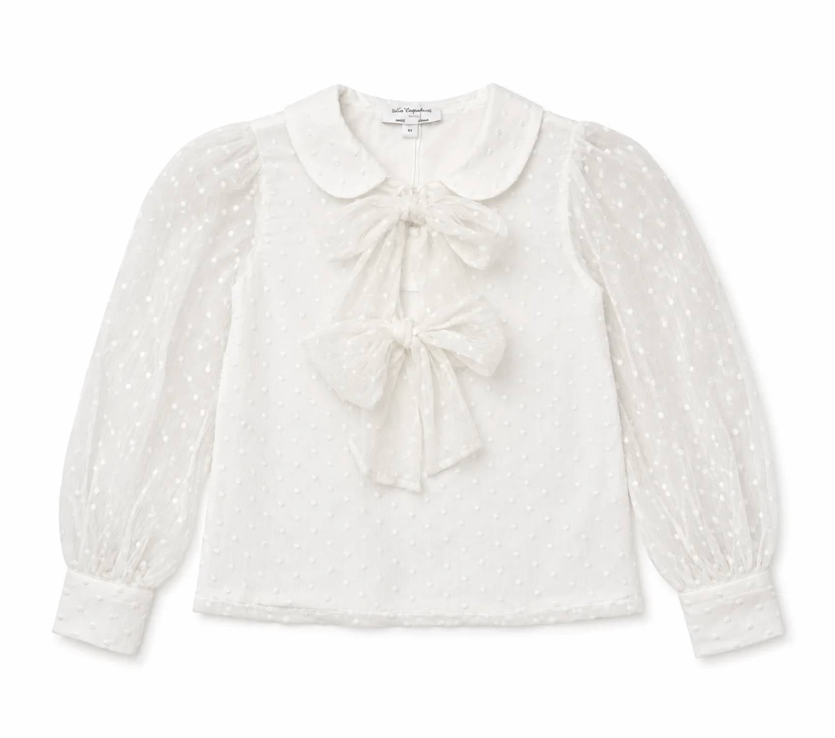 Hucklebones London - Kid's Chiffon Polyester Blouse
